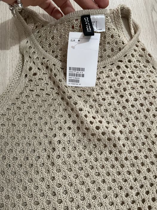 Rochie de plaja tricotata cu eticheta