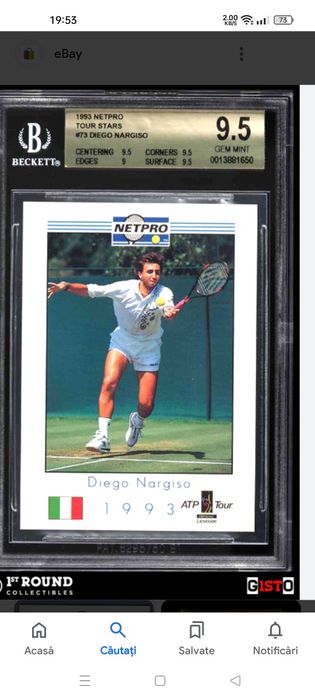 Racheta tenis Alto Diego Nargiso pro!