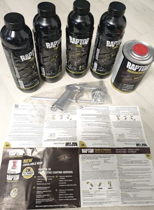 Vopsea Neagra Raptor