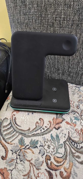 incarcator fix wireless fast charger 3in1