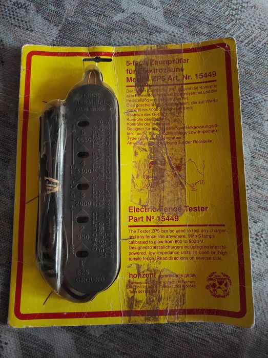 Tester pentru gard electric