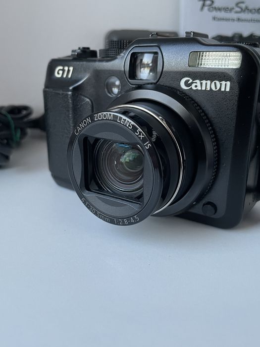 Aparat Foto Digital CANON PowerShot G11 Black 32GB 10.0MP 5X Optical Zoom