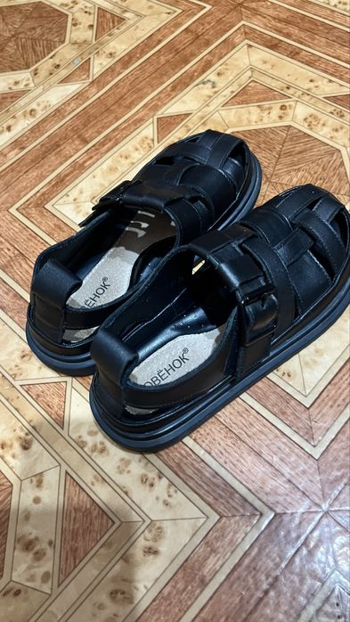 Детские сандалии, кожа