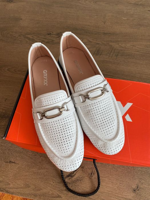 Pantofi din piele naturală  pt. femei, Gryxx, purtați o singură dată