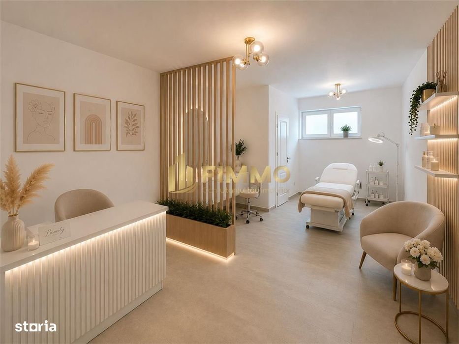Spatiu ideal pentru cabinet, birou sau salon de infrumusetare | 24 mp