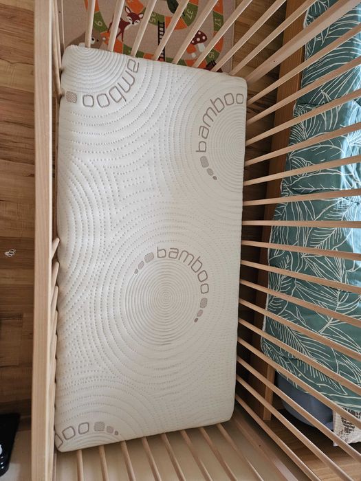 Детско креватче 60/120 с матрак двулицев