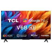 Телевизор TCL 65" V6B 4K HDR Google TV, TCL