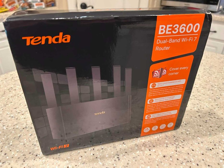 Router Wireless Wifi 7 Gigabit Tenda BE3600 nou garantie 3 ani sigilat