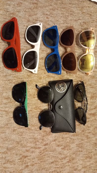 Нови очила за слънце,ветрило