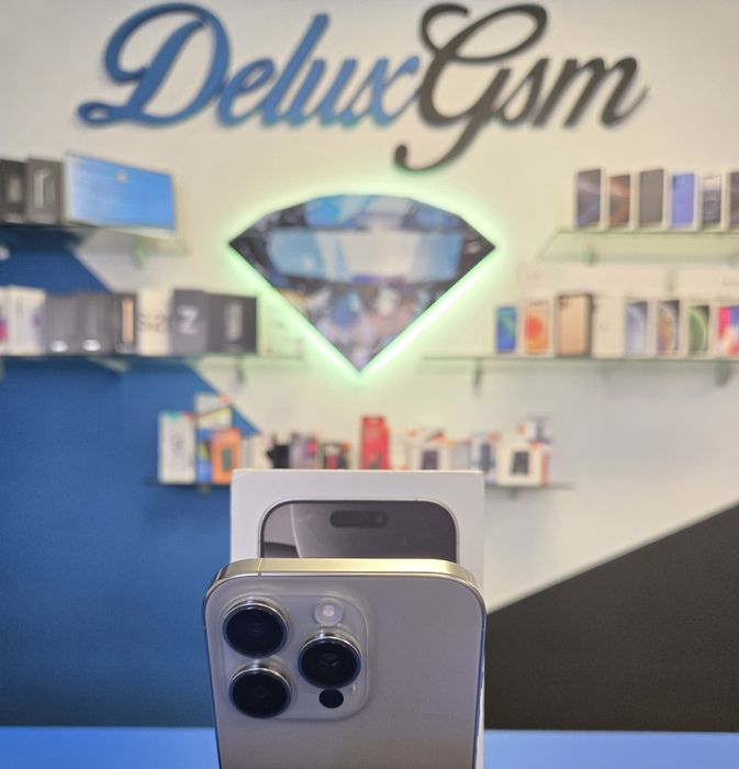 Iphone 15 Pro / Natural Titanium / 128/512 GB / DeluxGSM