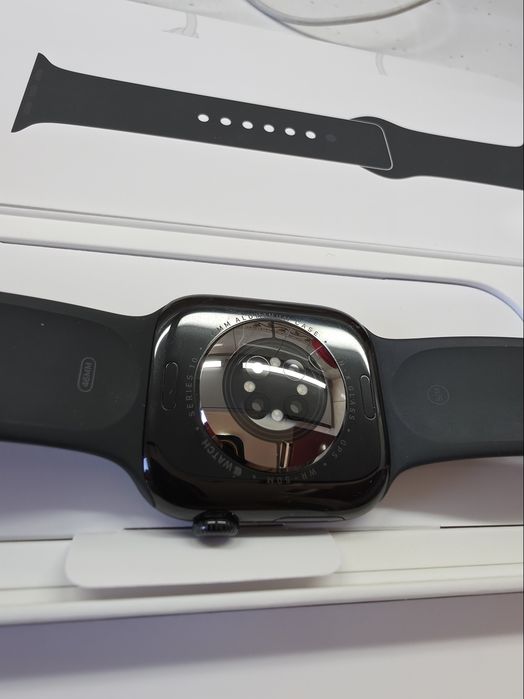 Apple watch 10 46mm jet black garantie pana pe 04-2028