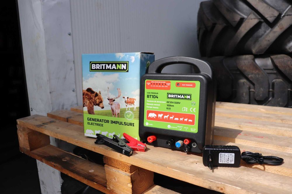 Aparat generator de impulsuri DC 12/220V 6.5 Joule 100km gard electric