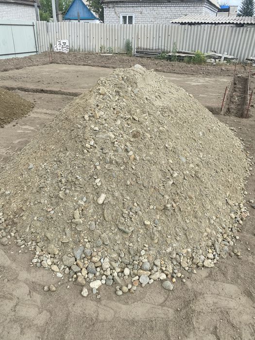 Гравий отсев глина песок щебень