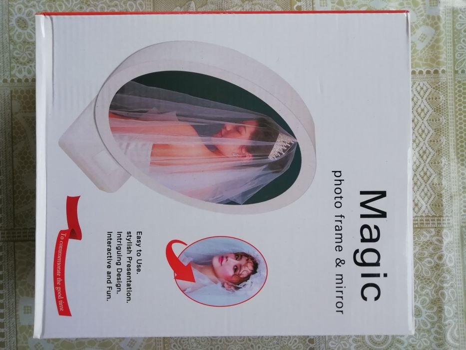 Продается фоторамка зеркало с подсветкой Led оригинальный подарок