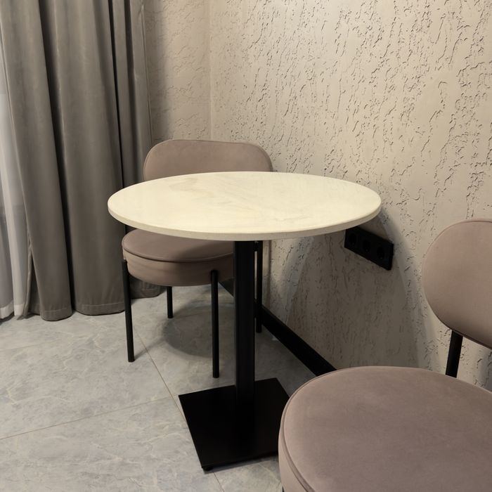 Новый столик, столешница камень