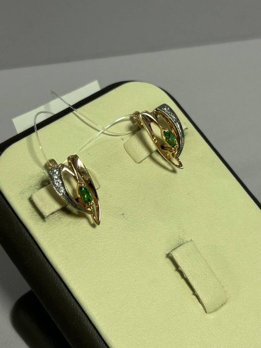 Золотые серьги, 585 / КА02524