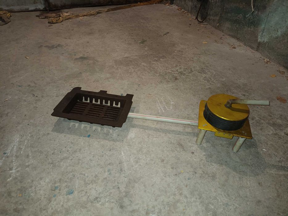 пълен комплект .оджак с ръчно  духало ..