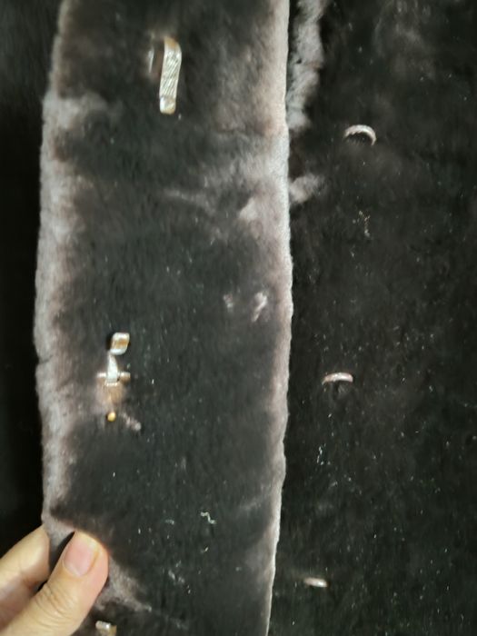 Шуба цигейковая облегченная