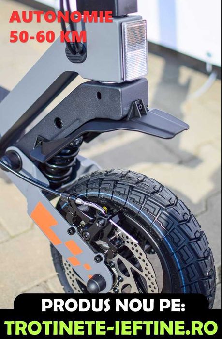 Trotineta KuKirin G2 2026, aripa fata noua, suspensie fata-spate, motor puternic 800W, livrare rapida