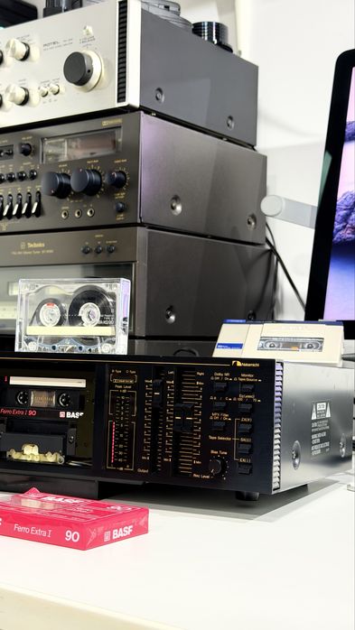 Nakamichi BX-300E-“Micul DRAGON” | Deck Caseta 3 Capete | Dual Capstan Direct Drive | Dolby B/C | Metal | Made in Japan
