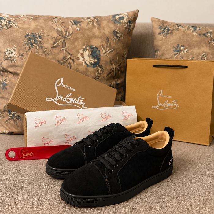 Adidasi Christian Louboutin Low Black Edition | 40-44