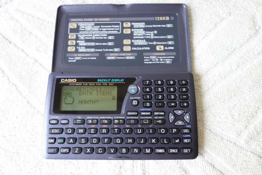 Casio електронен дигитален дневник