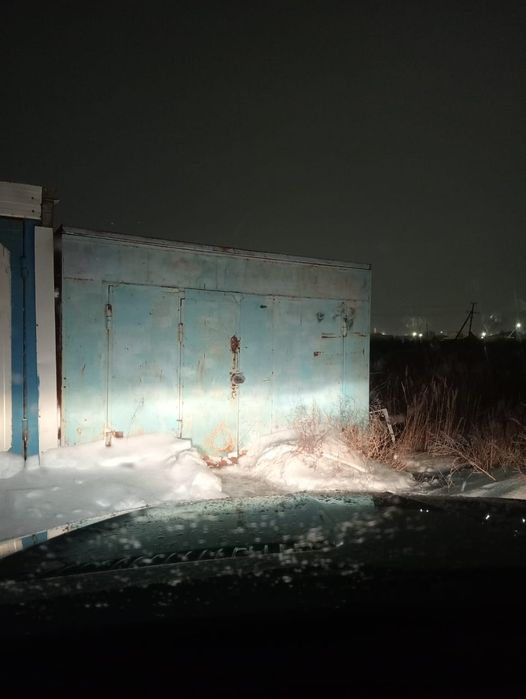 Гараж цельно металлический