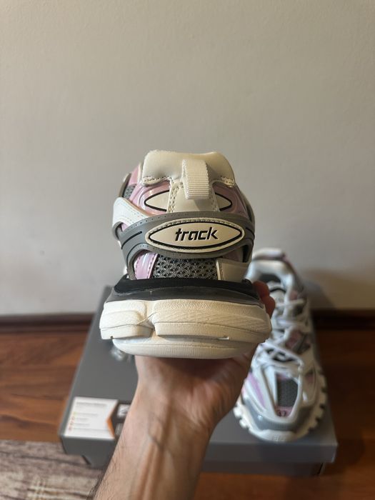 Balenciaga Track White Rose Pink Grey
