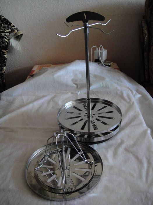 Коптильня для холодного и горячего копчения.