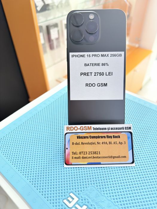 Iphone 15 Pro Max 256gb Neverlock/Garantie