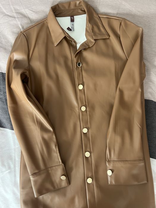 Camasa dama imitatie piele