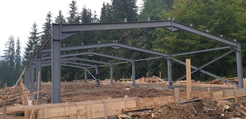 Vand hale metalice din profil IPE