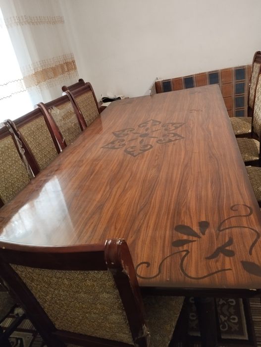 Stol stul 12 kishilik