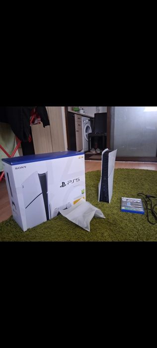 Play Station 5 Din Disc Edition-impecabil / Joc EA Sports FC 24 - Cutie completă