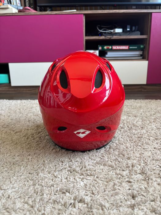 MTB каска KENNY Downhill solid red