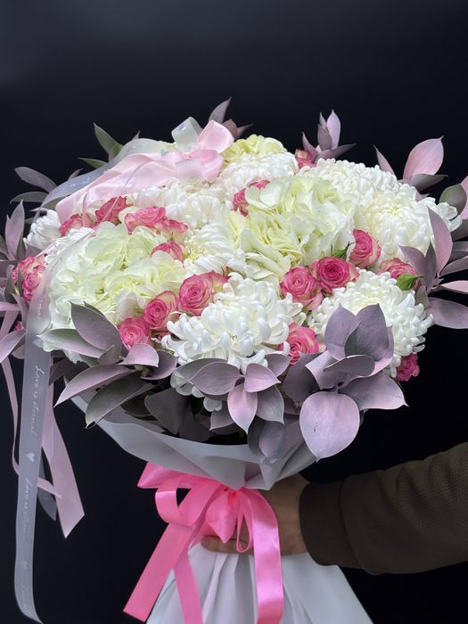 Gortenziya , Gartenziya premium buketlar pion