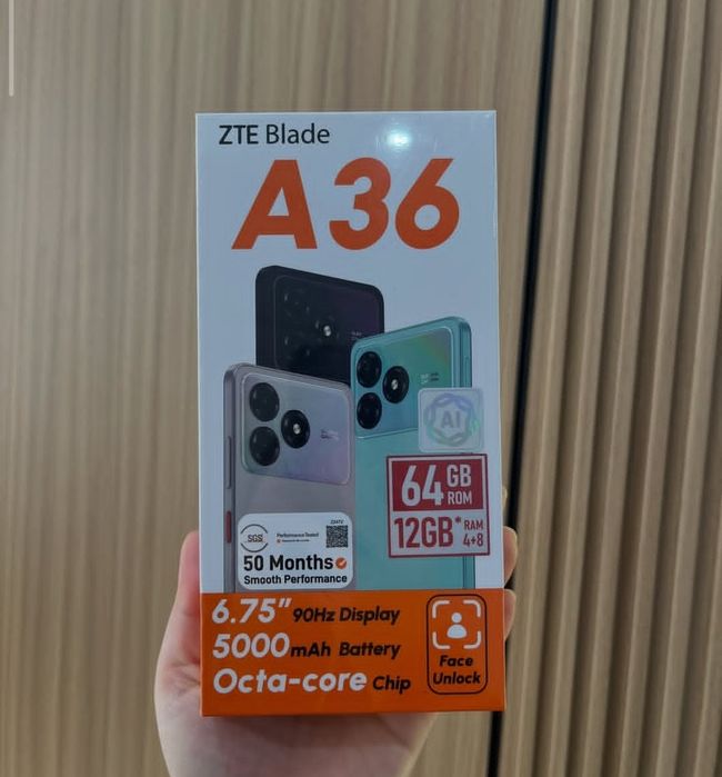 ZTE Blade A36 64GB Black