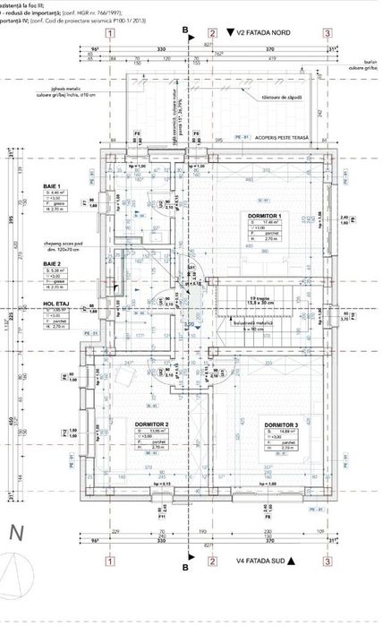 Casa individuala, 4 camere, 120 mp utili, teren liber 702 mp, Chinteni