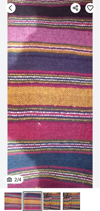 Covor autentic cânepă 100 %