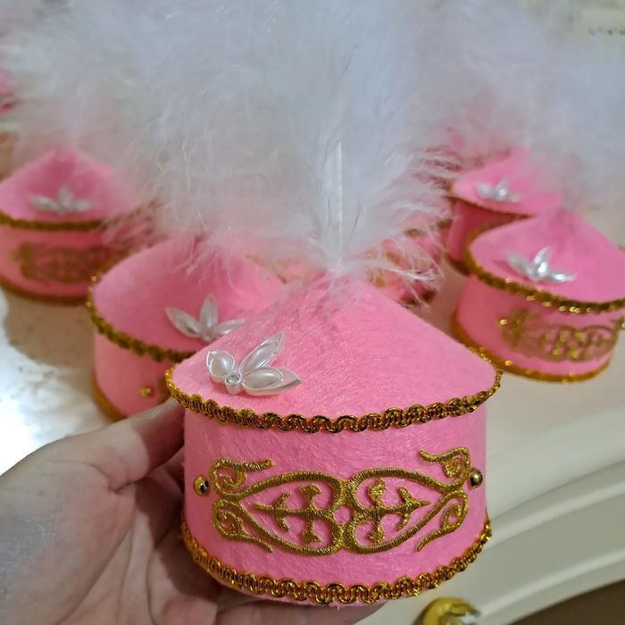 Фетровые бонбоньерки шкатулки