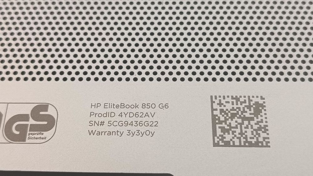 HP EliteBook 850 G6