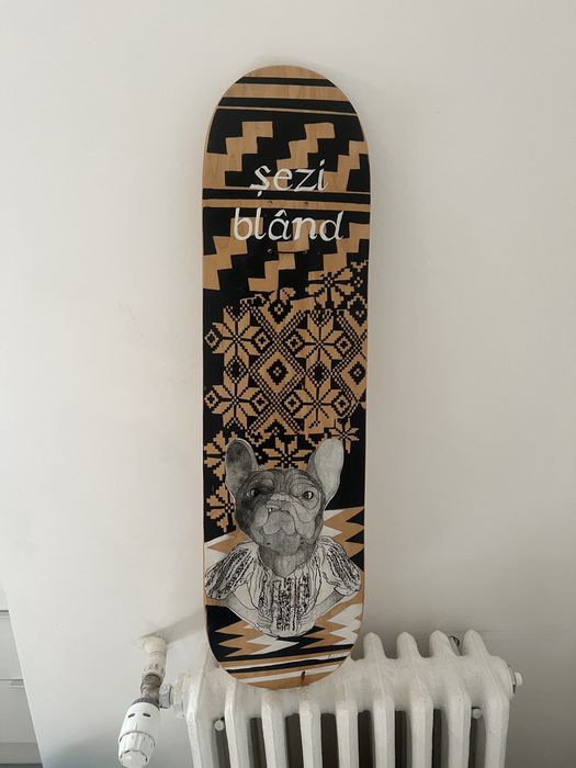 placa skateboard pictata manual - decor