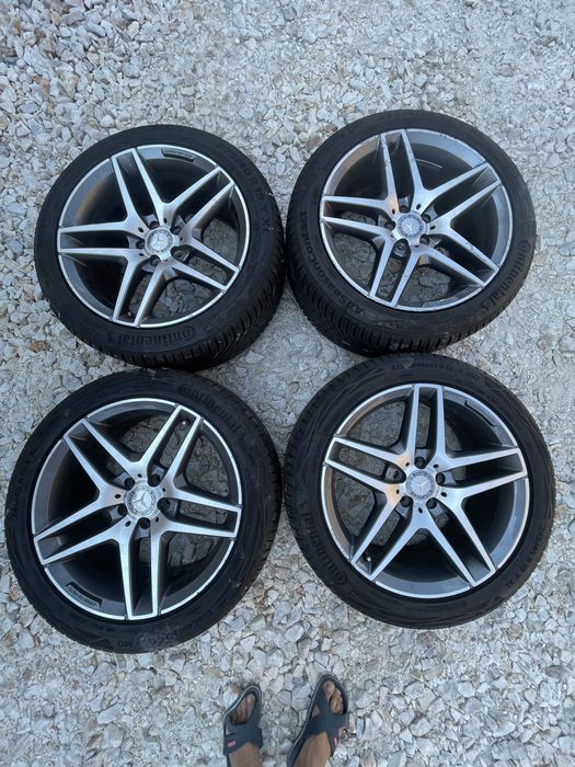 Оригинални джанти за мерцедес амг 19цола 5x112 без гуми w222 s-класа