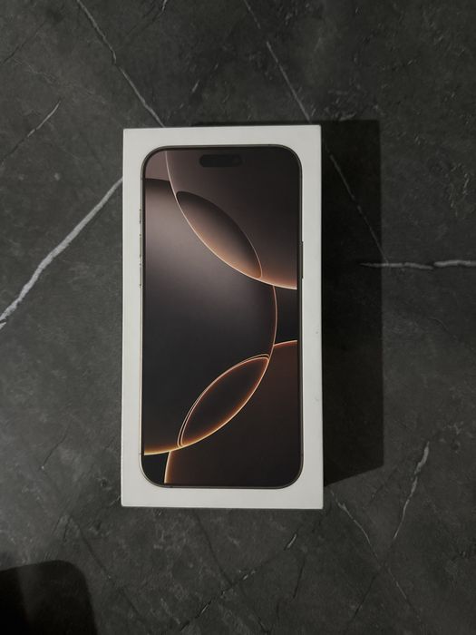 iPhone 16 Pro Max 256GB disert yangi 1 oy ishlatilgan holat ideal