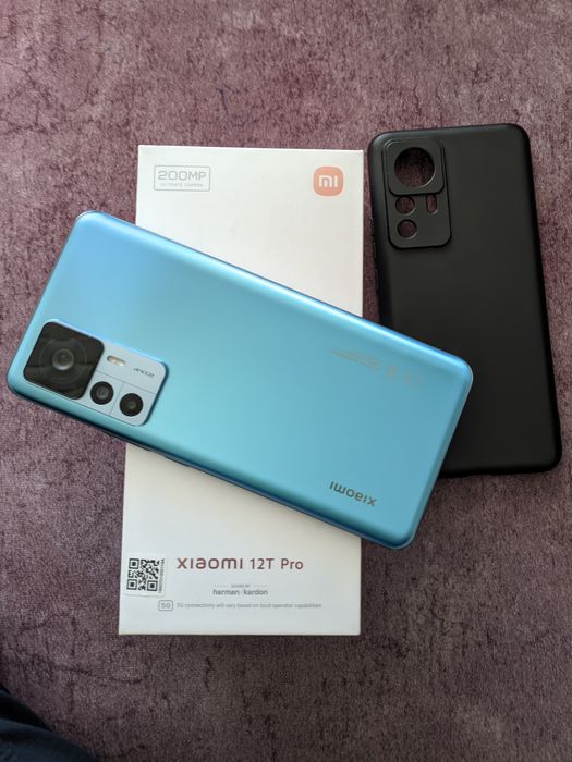 Xiaomi 12t pro  8/256 в гаранция(със зарядно)