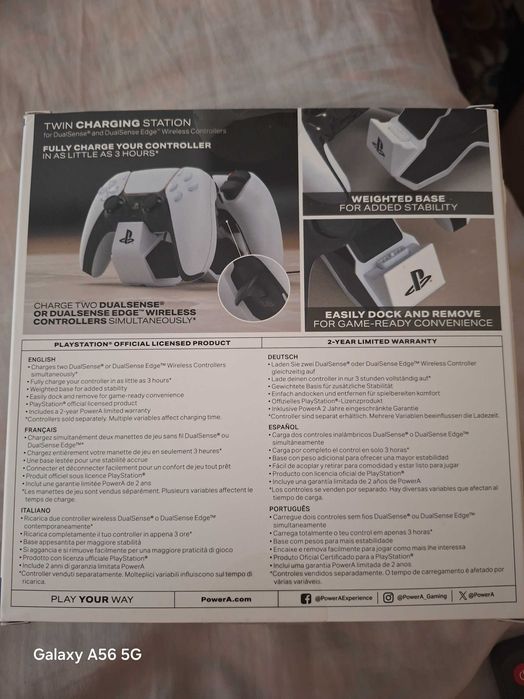 Док станция для PlayStation 5 Dualsense.