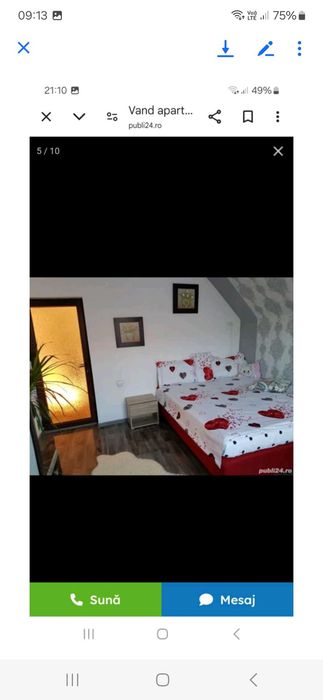 Inchiriez două camere bucătărie,baie,complet mobilate la casa cu curte comuna  in centru pe strada Mihai Eminescu