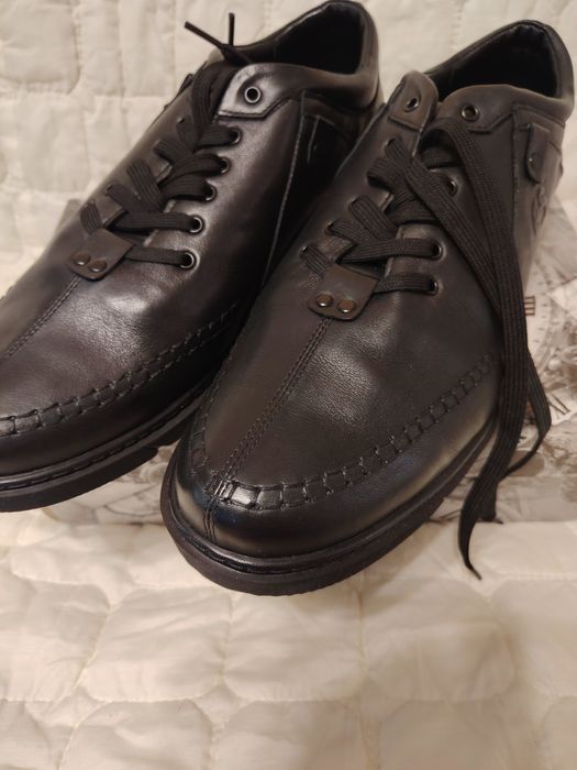 Туфли мужские, 49 размер, полнота 10. Великан.