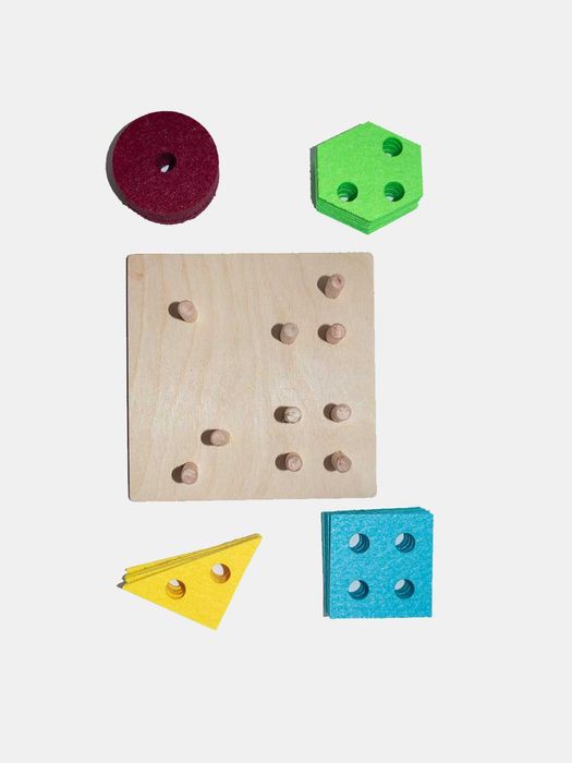 Сортер, головоломка, "Четыре сезона", пазл для детей