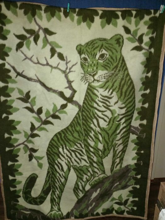 Плед / Покрывало  с пантерой